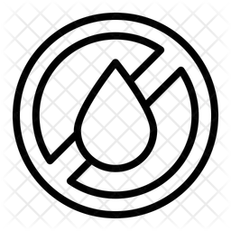 No water  Icon