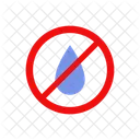 No Water No Drink No Drinking Icon