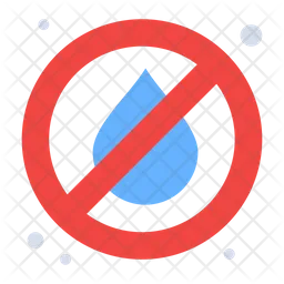 No Water  Icon