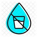 No Water Cup Glass Icon