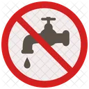 No Water Save Icon