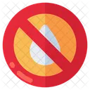 No Water No Aqua No Drop Icon