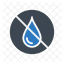 Water Fuel Notallowed Icon