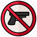 No Weapons Forbidden No Bomb Icon