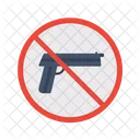 No Weapons No Pistol No Rifle Icon