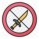 No Weapons Forbidden Prohibition Icon