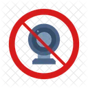 Prohibited Web Cam Prohibited Web Icon