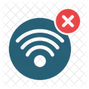 Wi Fiなし、 Wi Fi、インターネットなし アイコン