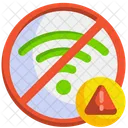 No Wifi Wifi No Signal Icon