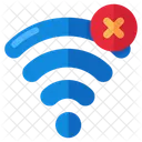 No Wifi Wireless Network Broadband Connection Icon