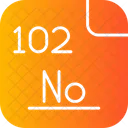 Nobelium Periodic Table Atom Icon