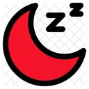 Noche Dormir Luna Icon