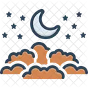 Noche Noche Nocturno Icono
