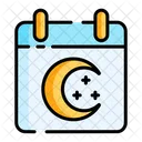 Calendario Fecha Luna Icon