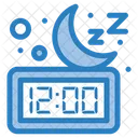 Noche De Sueno Hora De Dormir Reloj Icon