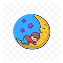 Noche De Sueno Dormir Hora De Dormir Icono