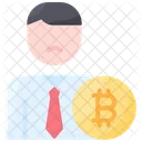 Nocoiner Coin Bitcoin Icon