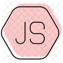 Node Js Color Shadow Thinline Icon Icon