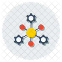 Node Network Networking Node Topology Icon