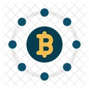 Nodes Blockchain Digital Icon