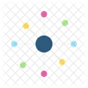 Nodes Network Connection Icon