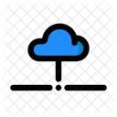 Nube Datos Carpeta Icono