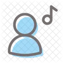 Nodo De Usuario Musica De Usuario Reproduccion De Usuario Icon