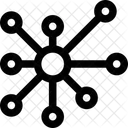 Nodo Banca Grafico De Barras Icono