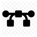 Nodo Punto De Anclaje Vector Icon
