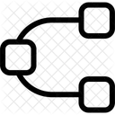 Nodo Conexion Molecular Icon