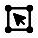 Nodo Cursor Punto De Anclaje Icon