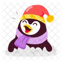 Pingouin de Noël  Icône