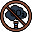 Noemission Carbon Ecology Icon