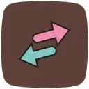 Nofollow Nofollow Links Left And Right Arrows Icon