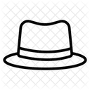 Noir Hat Icon