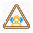 Noise Hazard Warning Icon