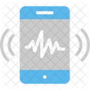 Noise Pollution Mobile Ringing Heartbeat Icon