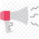 Noise Pollution Megaphone Loudspeaker Icon