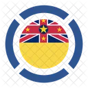 Niue Bandeira Ícone