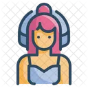 Noiva Noiva Mulher Ícone