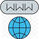Nom De Domaine Domaine De Site Web Enregistrement De Domaine Icône