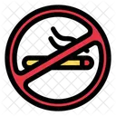 Interdiction De Fumer Cigarette Interdit Icône