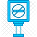 Interdiction De Fumer Cigarette Interdit Icône