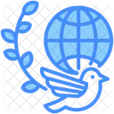 Non Governmental Organization Social Peace Icon