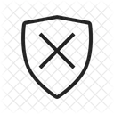 Non Protege Surete Securite Icône