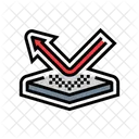 Non Sticky Surface Icon