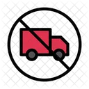Nonallowed Truck Icon
