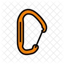 Nonlocking Carabiner Mountaineering Icon