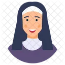 Nonne Kindermadchen Priorin Symbol