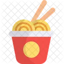 Noodle Asian Food Takeaway Icon